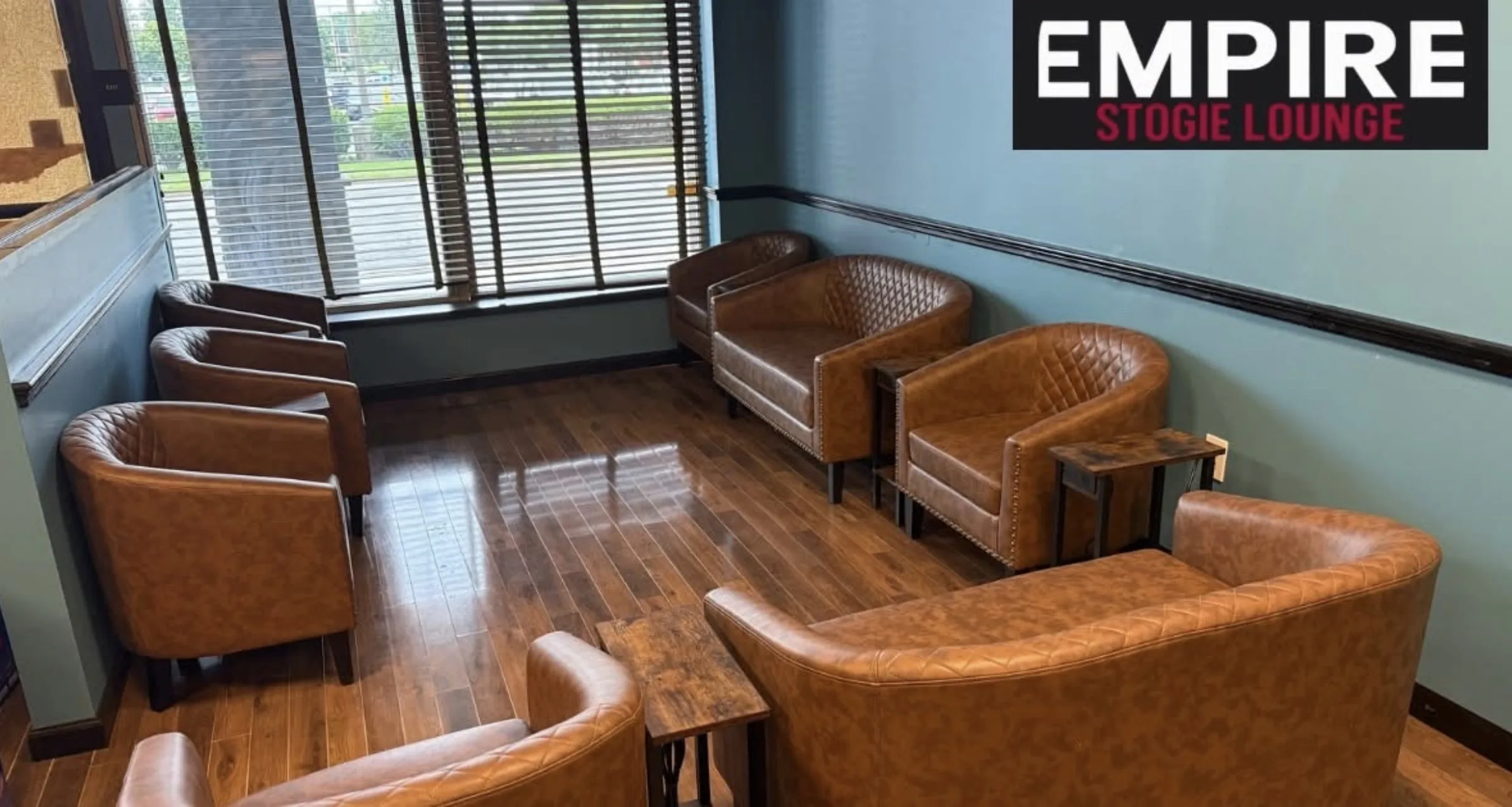 Lounge seating at Empire Stogie Lounge
